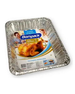 ASSADEIRA ALUMÍNIO 3,6 LITROS RETANGULAR