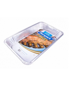 ASSADEIRA ALUMINIO BOMPACK 9,6 LT RETANGULAR