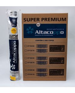COPO DESCARTÁVEL 180 ML ALTACOPPO CAIXA C/ 2500 UNIDADES
