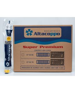 COPO DESCARTAVEL 50 ML PP ALTACOPPO CAIXA C/5.000 UNIDADES