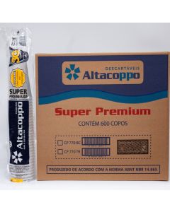 COPO DESCARTÁVEL 770 ML PP ALTACOPPO CAIXA C/600 UNIDADES
