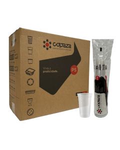 COPO DESCARTÁVEL 770 ML COPAZA CAIXA C/500 UNIDADES