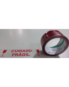 FITA ADESIVA 48CMX50M TECTAPE - CUIDADO FRAGIL