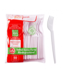 GARFO REFEICAO BRANCO C/ 50 UNIDADES