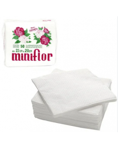 GUARDANAPO PAPEL MINIFLOR 22X20 C/50 UNIDADES