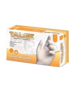 LUVA DESCARTÁVEL EM LATEX G C/ PO C/100 UNIDADES