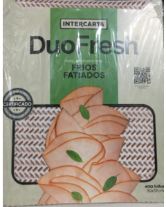 PAPEL ACOPLADO FRIOS FATIADOS 30X37 C/400 UNIDADES