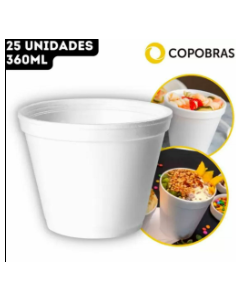 POTE TÉRMICO ISOPOR 360 ML COPOBRAS