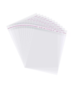 SACO PP ADESIVO 7.5X10 C/100 UNIDADES