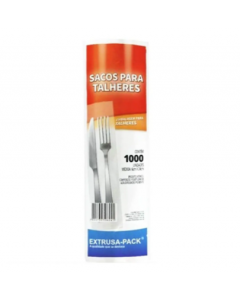 SACO P/ TALHERES EXTRUSA PACK C/1000 UNIDADES