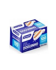 SACO DE HOT DOG 26X12X0.03CM C/100 UNIDADES