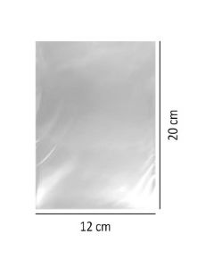 SACO TRANSPARENTE CRISTAL 12X20 1 KG