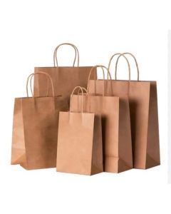 SACOLA KRAFT(NR 2) 23,5X10X39 PCT C/10 UN