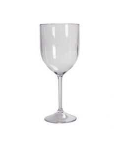 TAÇA VINHO 175ML ACRÍLICO C/ 4 UNIDADES